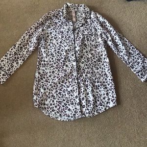 Victoria Secret new flannel SLEEP DRESS👚